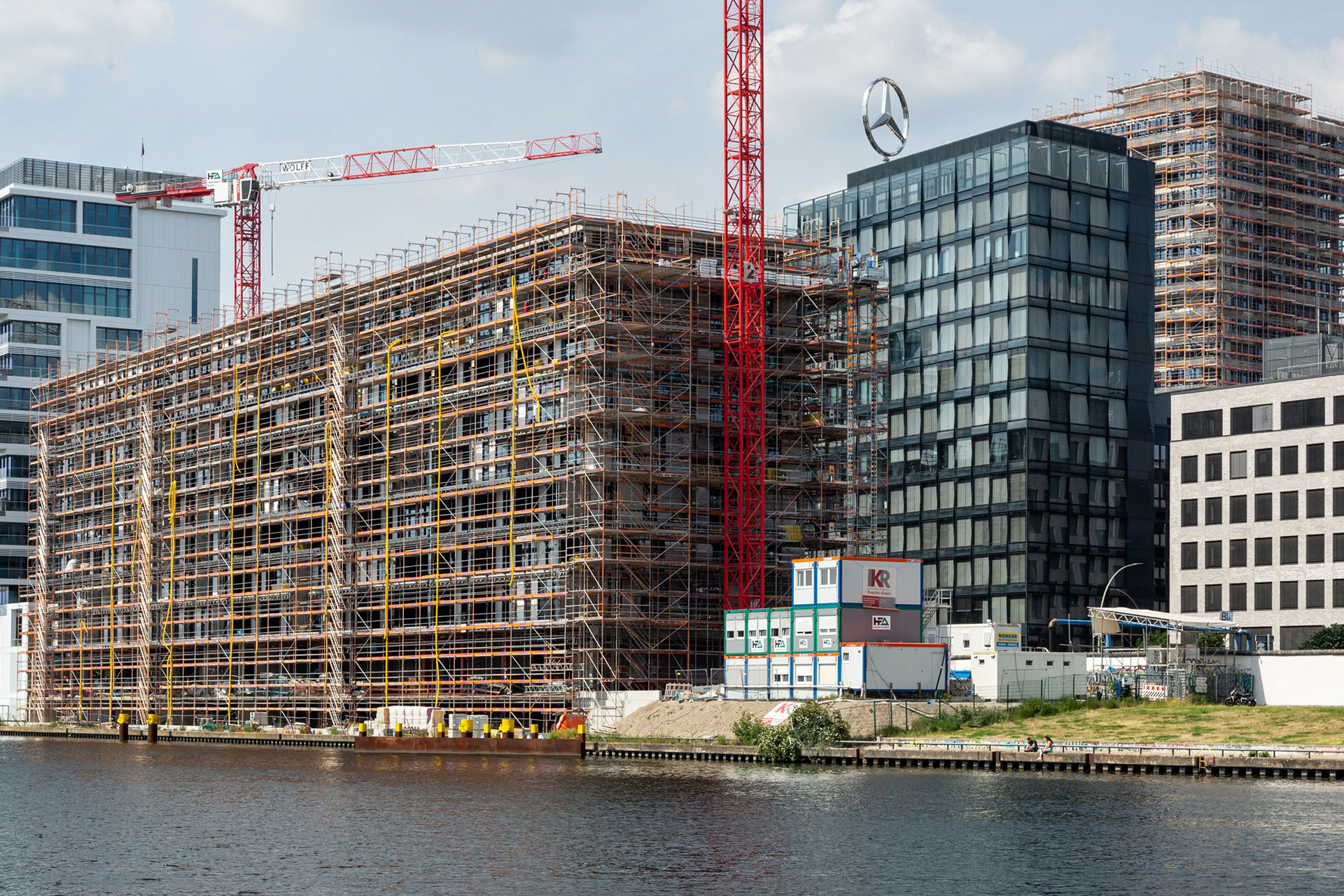 Baustelle in Berlin – Fenster und Türen von Metallbau Möller
